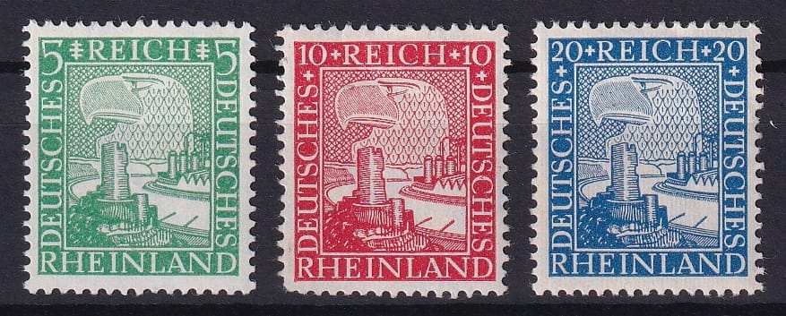 Deutsches Reich Mi Nr Bis Postfrisch Briefmarken World