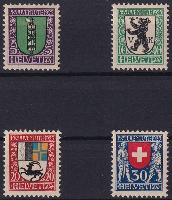 Schweiz Pro Juventute 1925 Postfrisch Briefmarken