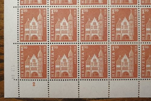 Schweiz 1963 Nr 391 Im 50er Bogen Postfrisch Sie Sparen 10