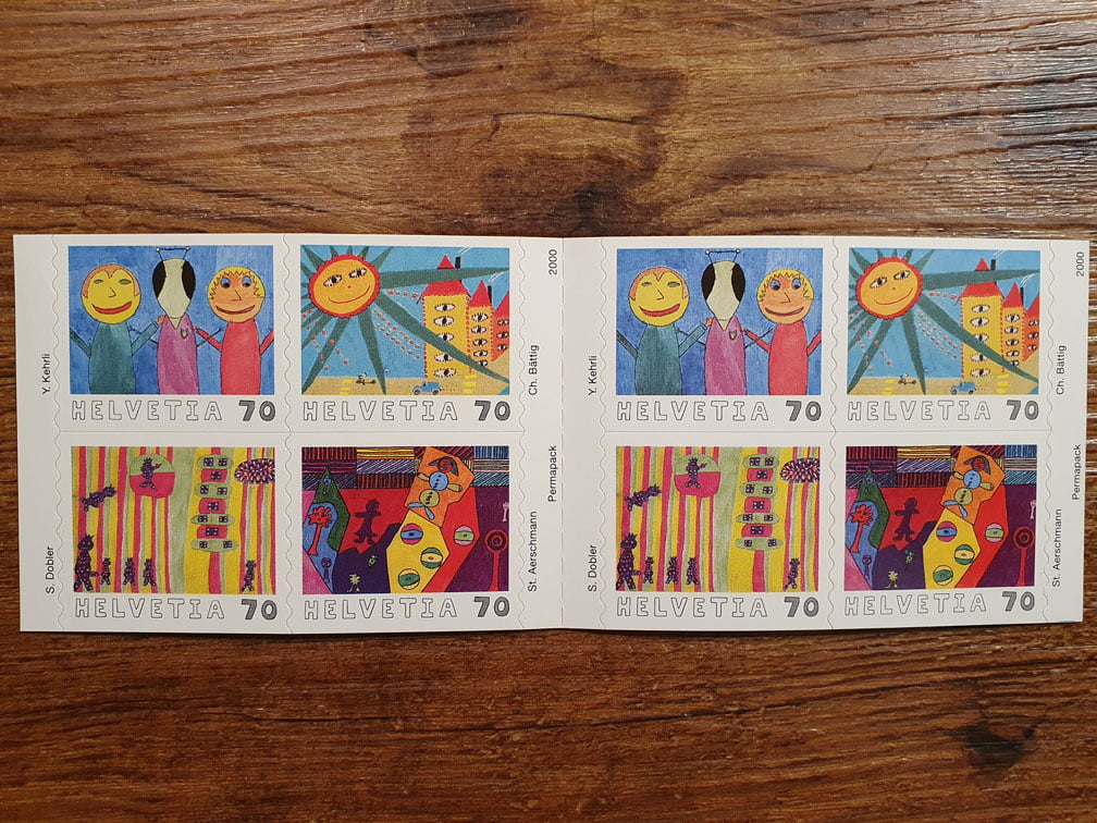 Schweiz Markenheftchen 2000 Nr. 69 mit 8 x 0.70er – Bild 2