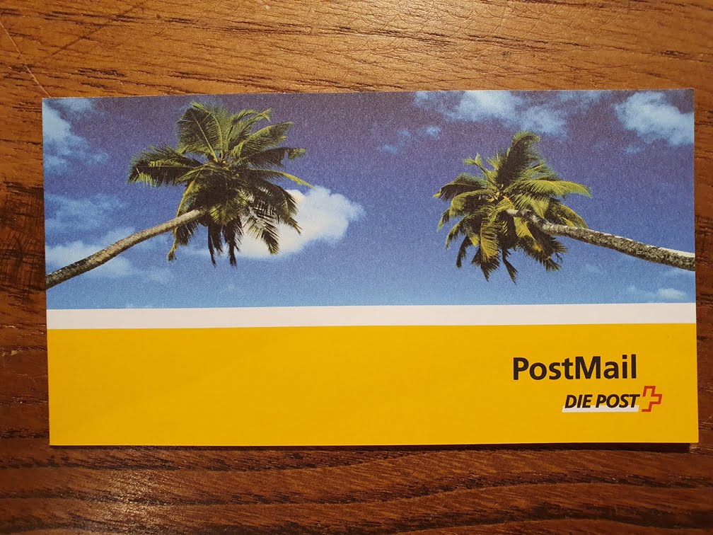 Schweiz Markenheftchen 2002 PostMail 10 x CHF 0.10