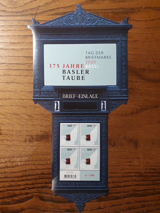 Tag der Briefmarke 2020 Basel, Sonderbogen postfrisch