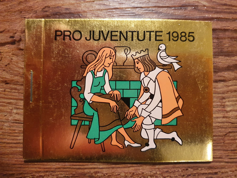 Schweiz Markenheftchen PJ 1985 Nr. WI/34 mit 12 x CHF 0.50er