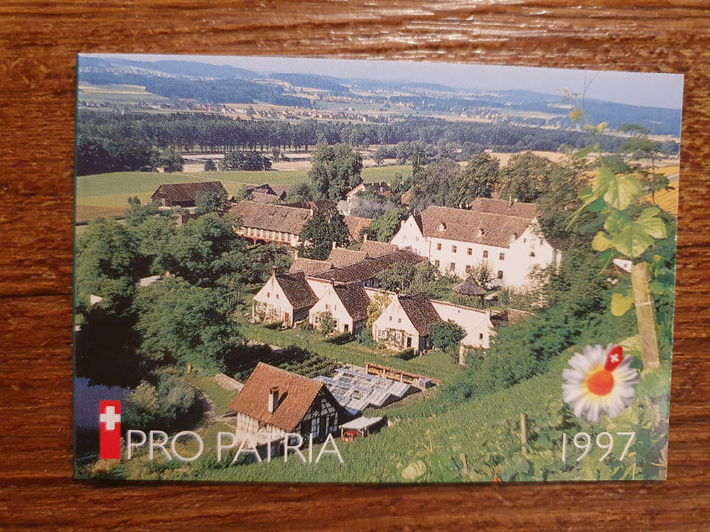 Schweiz Markenheftchen PP 1997 Nr. WII/9 Kartause Ittigen mit 10 x 0.90er