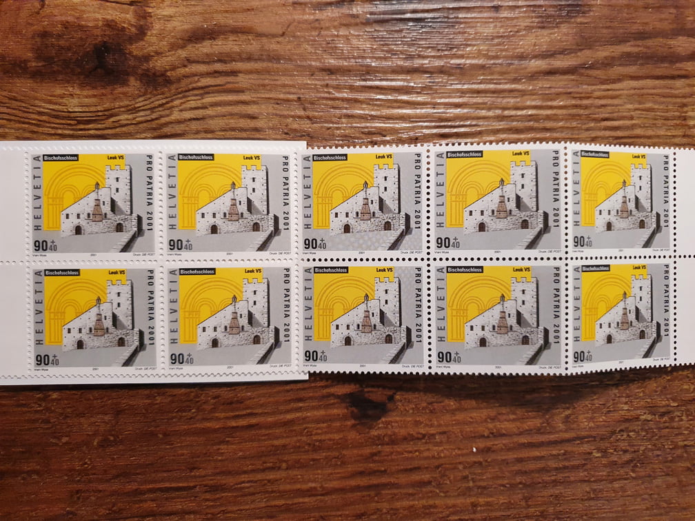 Schweiz Markenheftchen PP 2001 Nr. WII/13 mit 10 x 0.90er – Bild 2