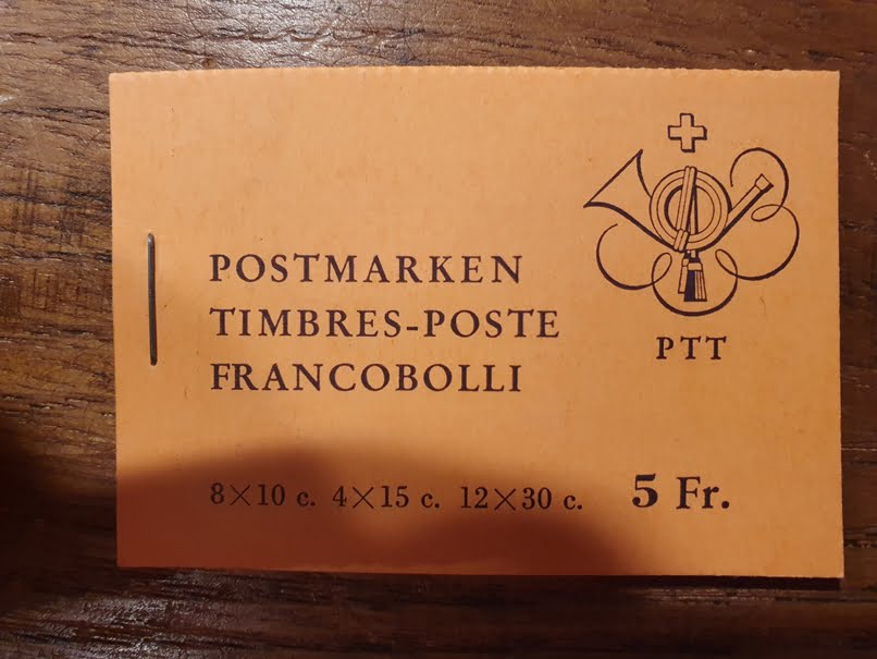 Schweiz Markenheftchen 1973 Nr. 54