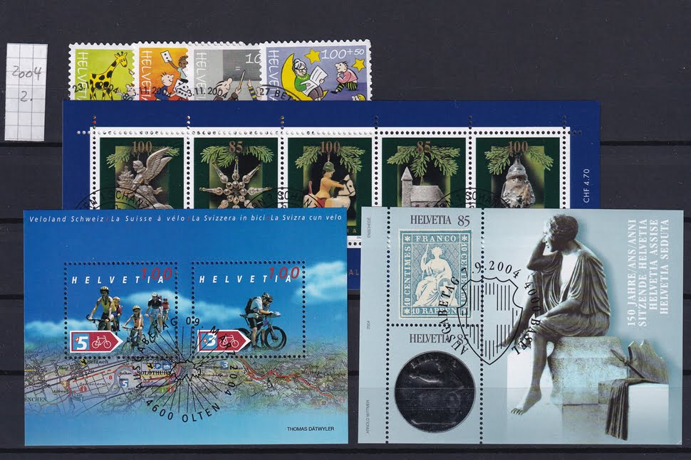 Schweiz Ausgabe 2004 gestempelt ET – Bild 2