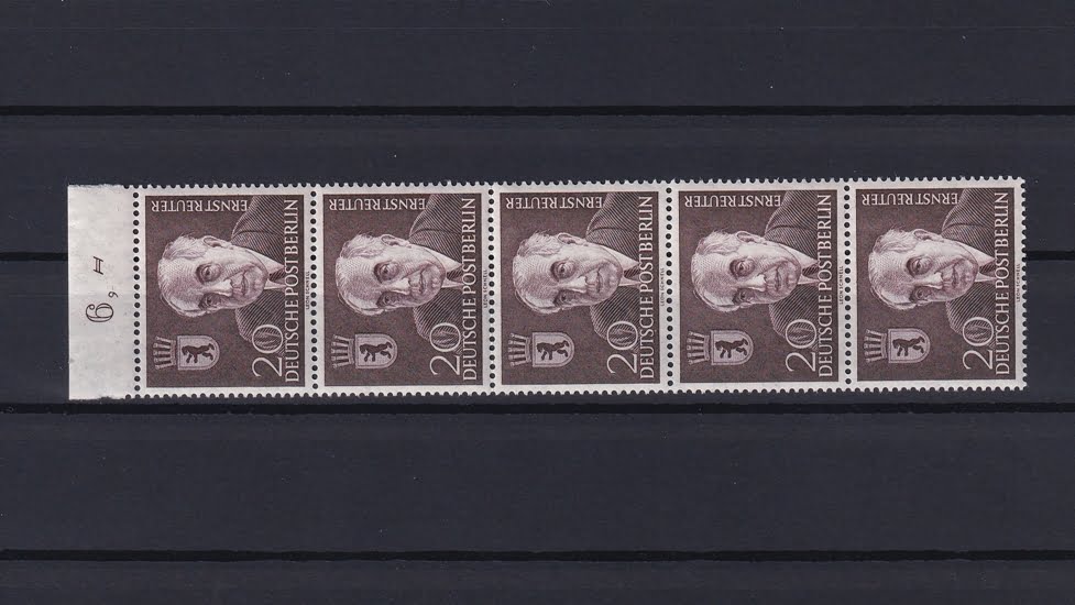 Berlin 1954 Nr. 115 5er Streifen **