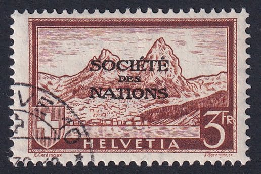 Dienst SDN (D III) Nr. 56 gestempelt