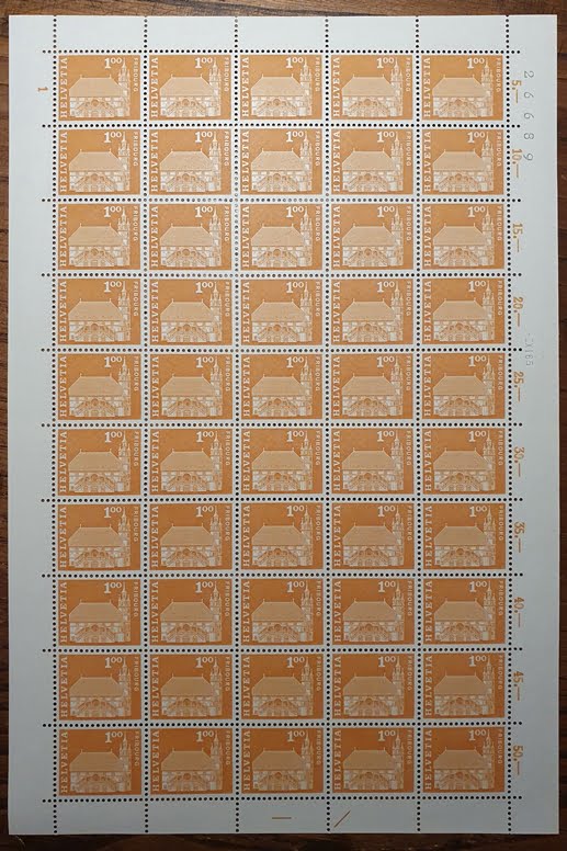 Schweiz 1960 Nr. 369 im 50er Bogen postfrisch - Sie sparen 10%