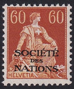 Dienst SDN (D III) Nr. 10 postfrisch