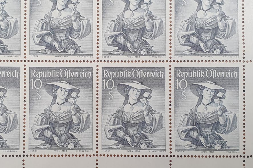 Österreich Briefmarken-Set: Alpenblumen 1966, Komplett Postfrisch ** MNH – Sammler-Edition
