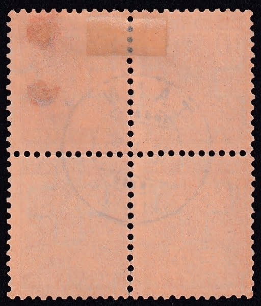 Schweiz Pro Juventute 1915 SBK Nr. J3 "Luzernerli" im Viererblock schön gestempelt "TANN" – Bild 2