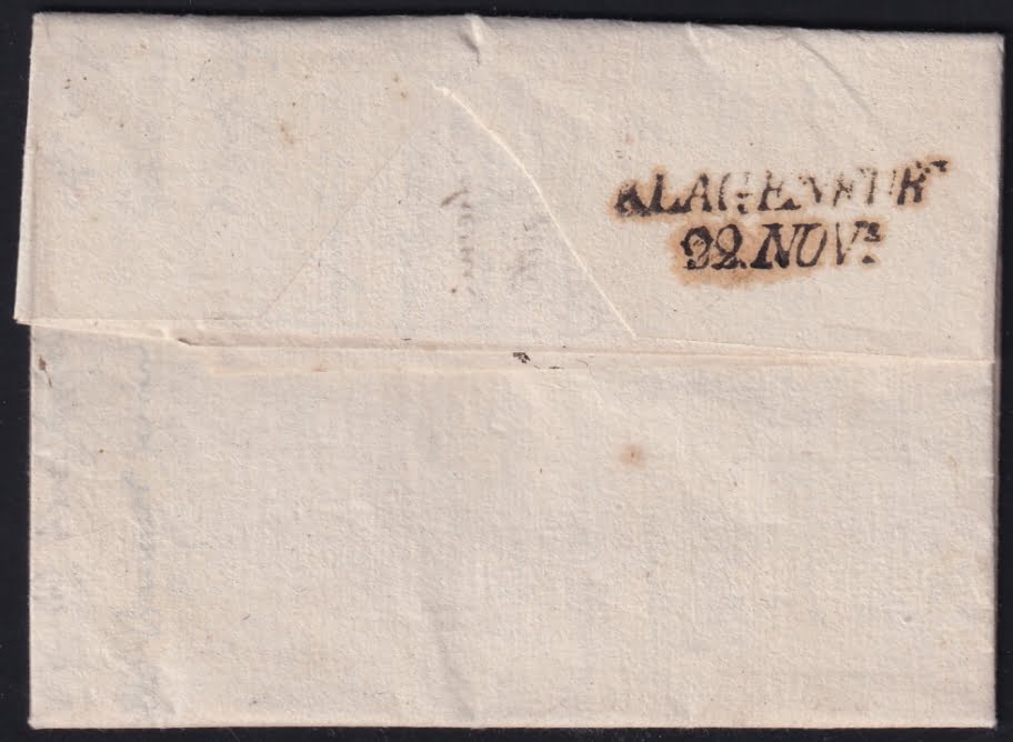 Vorphilatelie Österreich 18.11.1841 "Ceneda (Lombardei Venetien)" => "Klagenfurt (Kärnten)" – Bild 2