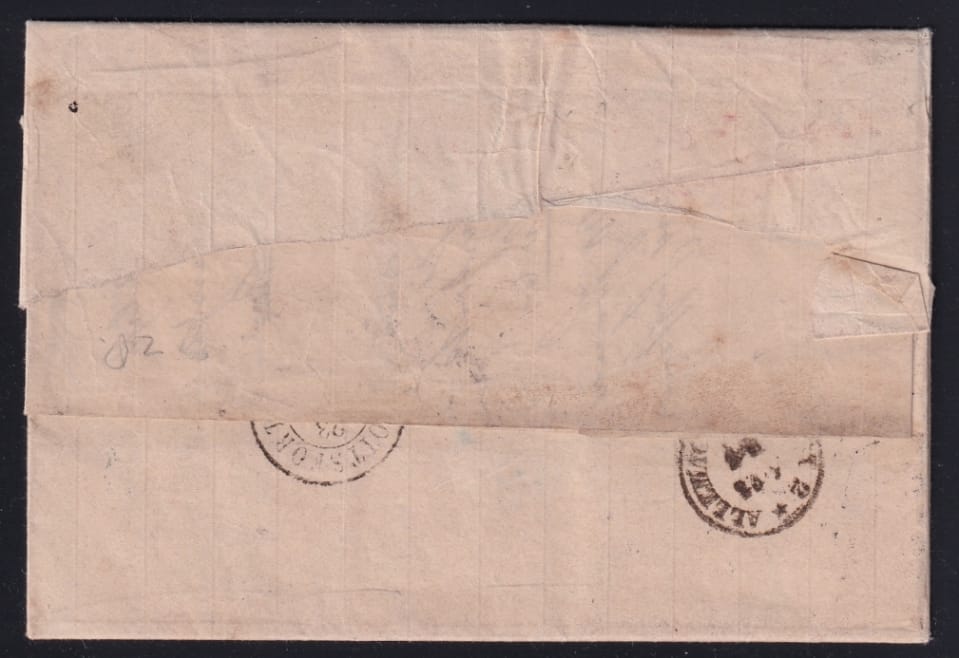 Postgeschichte Österreich 19.07.1866 "Wien" - "Aachen" - "Boitsfort" - "Brüssel (Belgien)" – Bild 2