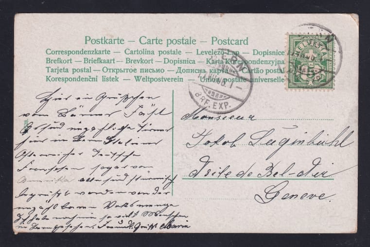 Schweiz, Lithographie, Eidg. TURNFEST BERN 1906 – Bild 2