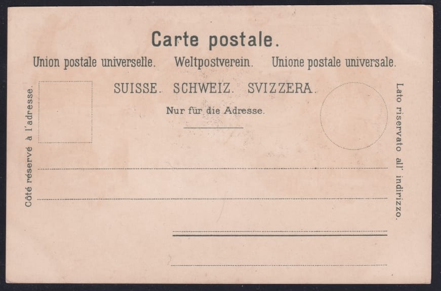 Schweiz Lithographie Gruss aus dem Zoolog. Garten BASEL – Bild 2