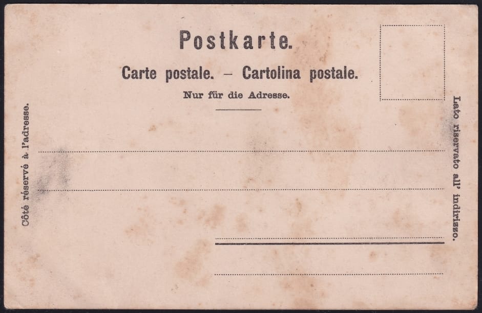 Schweiz Lithographie "Hotel Rigi und Bahnhof-Restaurant ZUG" – Bild 2