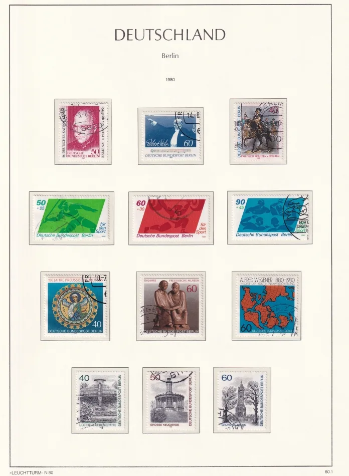 Berlin Sammlung 1949 bis 1990 komplett gestempelt – Bild 58