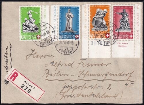 Zensurbelege Schweiz