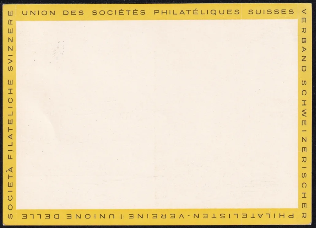 Schweiz, Tag der Briefmarke, 1944 Winterthur, Karte mit Pro Juventute Frankatur – Bild 2