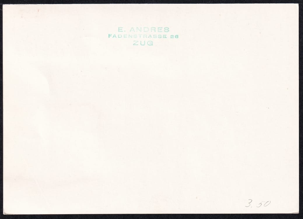 Schweiz, Tag der Briefmarke, 1963 Fribourg, R-Expresskarte – Bild 2