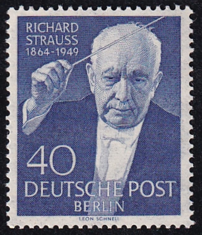 Berlin / Sondermarke 1954, Richard Strauss postfrisch **