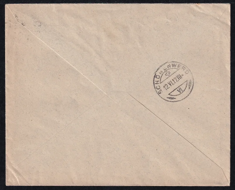 Schweiz 1914 Ganzsachen, Private Briefumschläge Firma "A. Leemann & Cie." – Bild 2