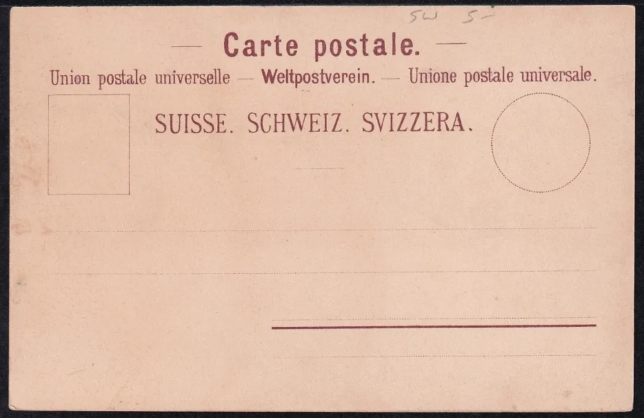 Litho farbig "Gruss vom Rigi" – Bild 2