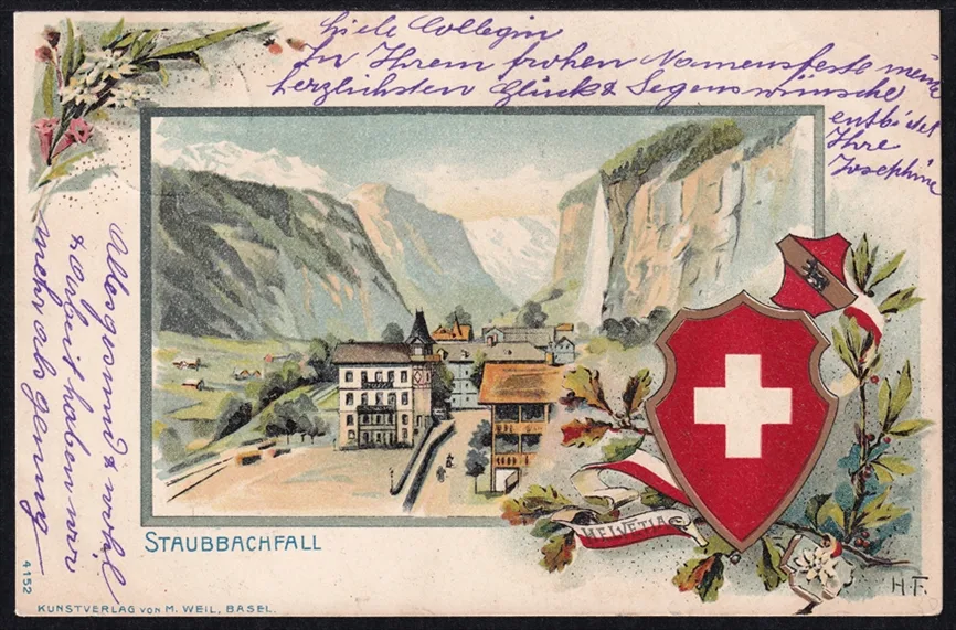 Lithokarten, Staubbachfall