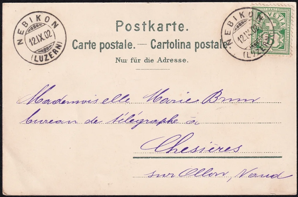 Lithokarten, Staubbachfall – Bild 2