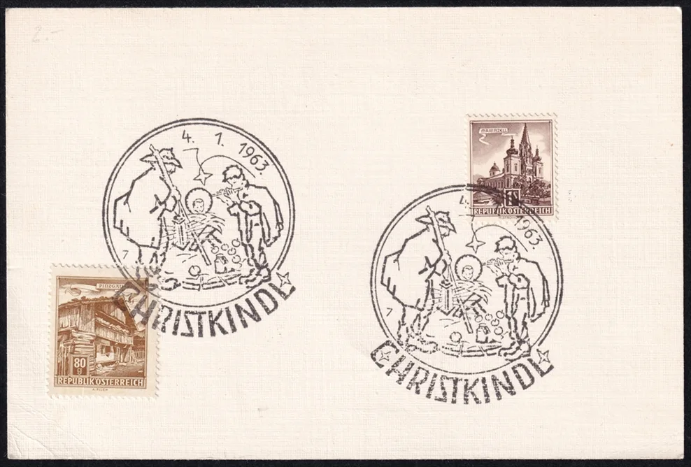 Österreich CHRISTKINDL 1963 - 4.1.63