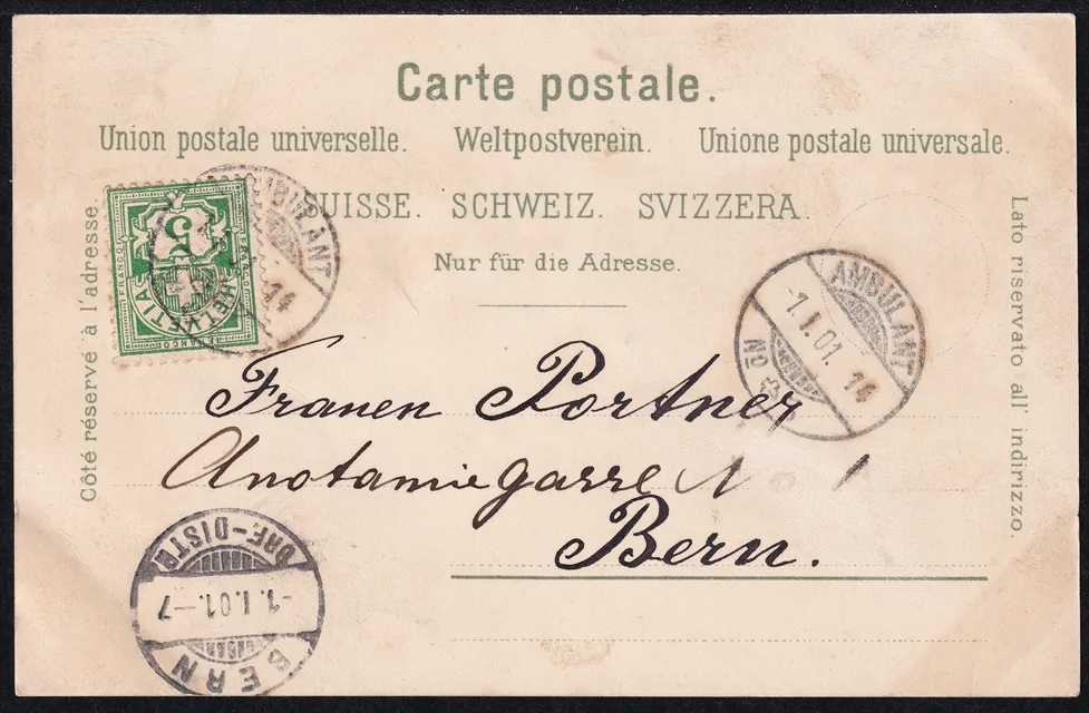 Lithokarten, Gruss aus Brugg – Bild 2