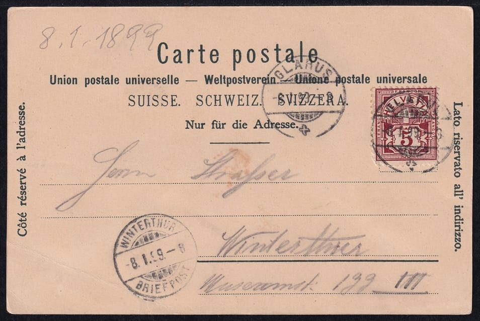 Lithokarten, Gruss aus Richisau – Bild 2