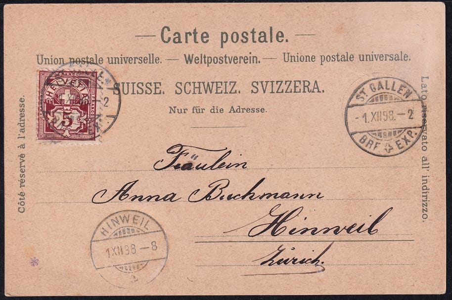 Lithokarten, Gruss aus St.Gallen – Bild 2