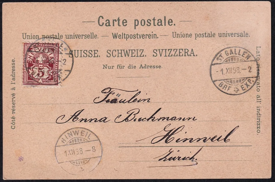 Lithokarten, Gruss aus St.Gallen – Bild 2