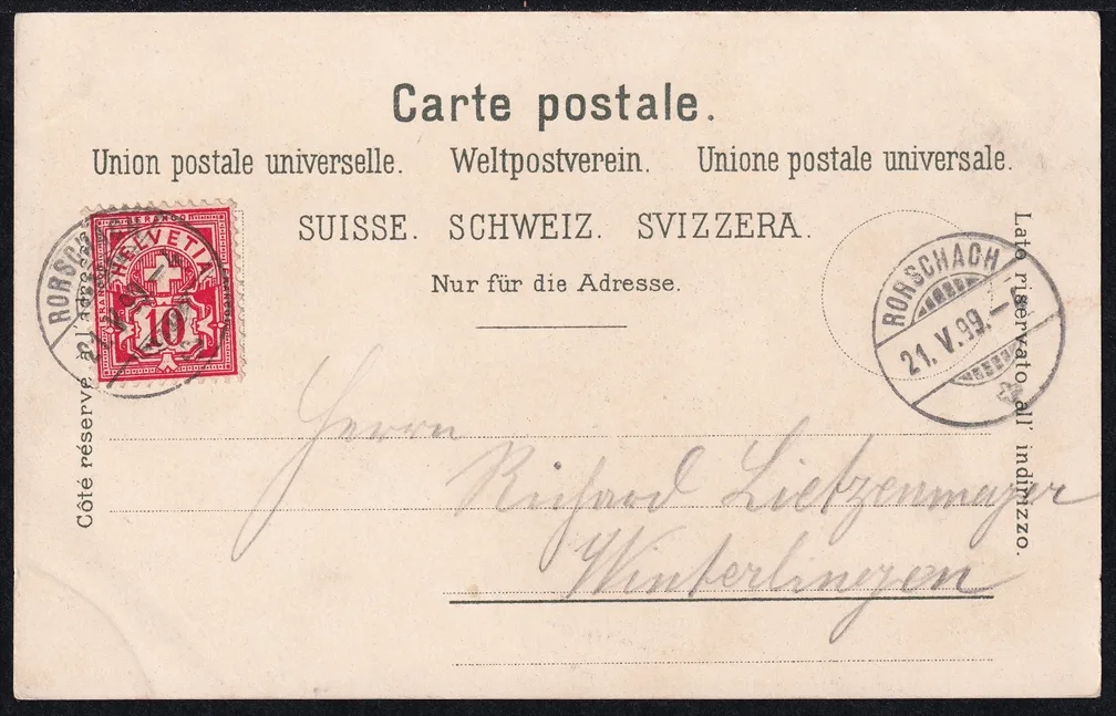 Lithokarten, Gruss aus dem Appenzeller-Land – Bild 2