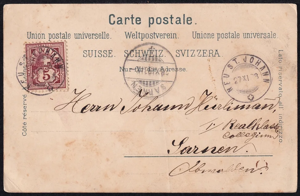 Lithokarten, Gruss aus den Bergen – Bild 2