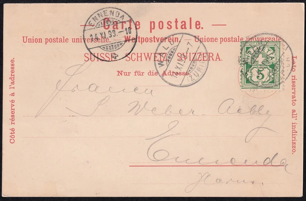 Lithokarten, Gruss vom Bachtel – Bild 2