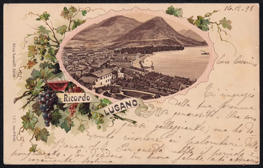 Lithokarten, Ricordo di Lugano