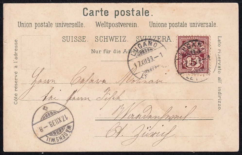 Lithokarten, Ricordo di Lugano – Bild 2