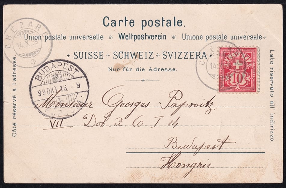 Lithokarten, Souvenier de Geneve – Bild 2