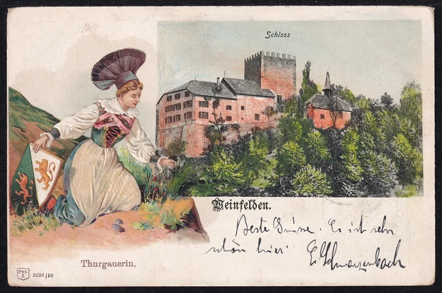 Lithokarten, Gruss aus Weinfelden