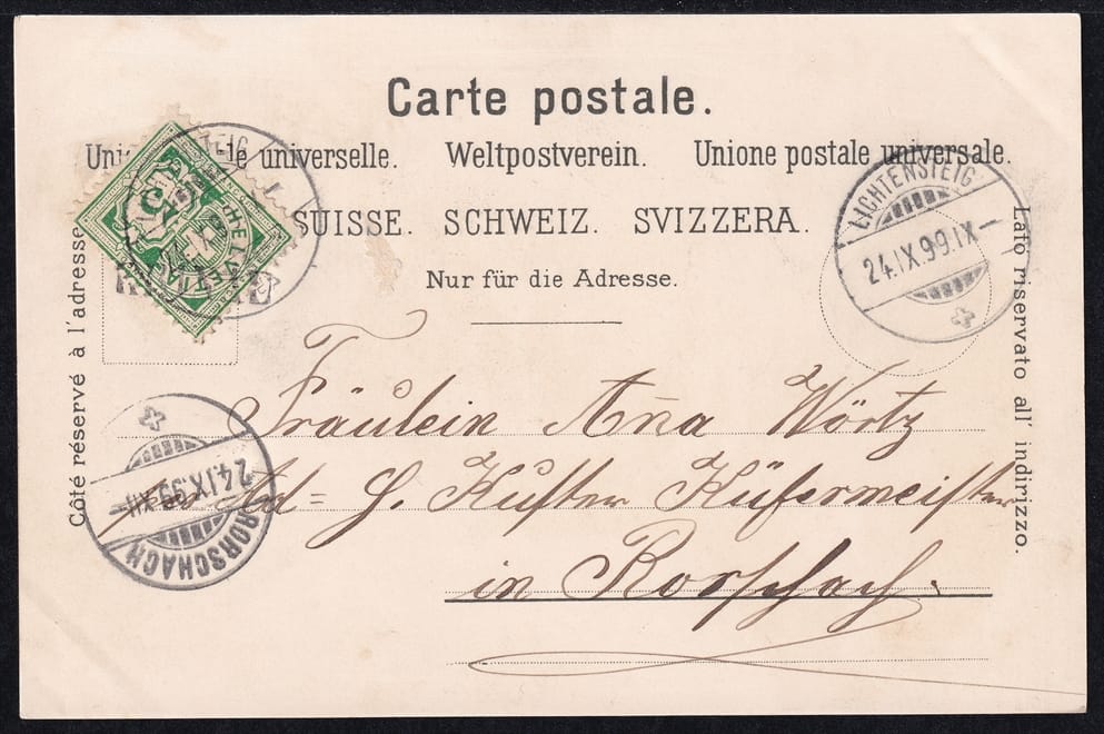 Lithokarten, Gruss aus dem Toggenburg – Bild 2