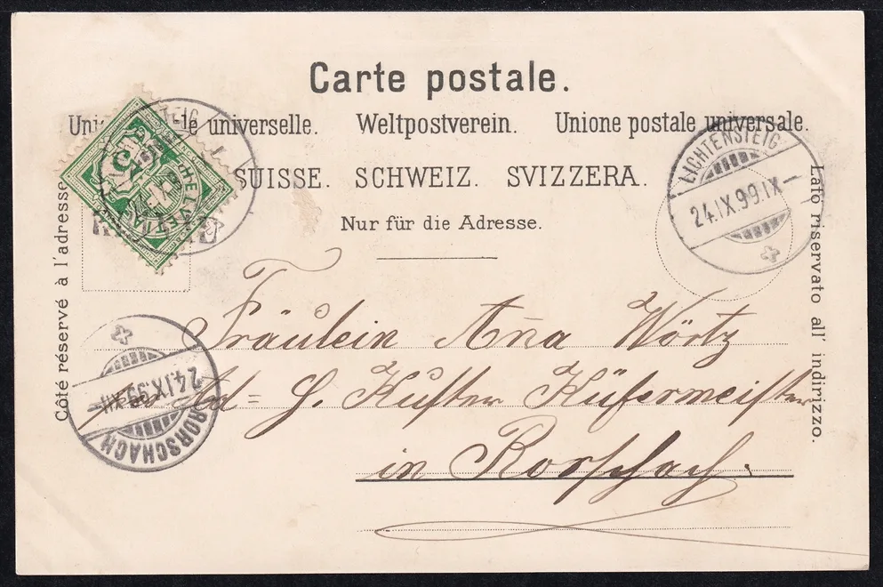 Lithokarten, Gruss aus dem Toggenburg – Bild 2