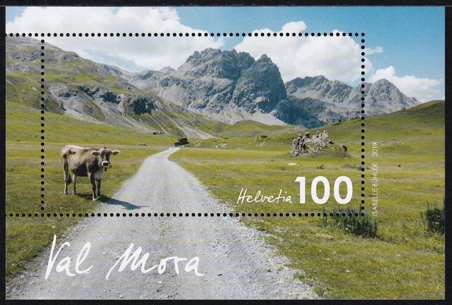 Schweiz 2019 Block 72 "Val Mora" SBK Nr. 1762 postfrisch