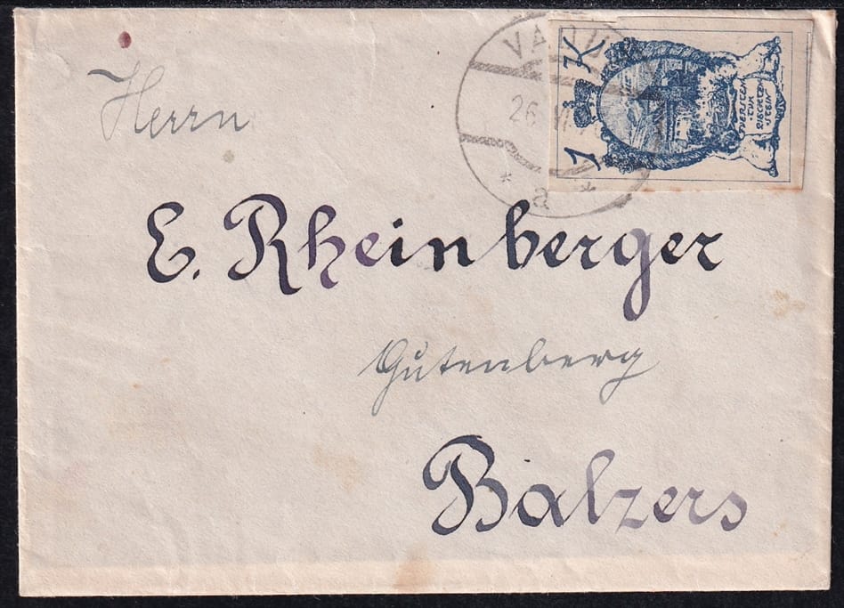 Liechtenstein, Freimarken, Nr.24