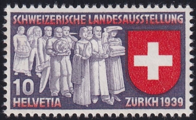 Schweiz 1938 SBK Nr. 219 Pf. 2.06 postfrisch **