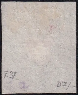 Schweiz, Altschweiz, Rayon, Nr.15II, dunkelblau ohne Kreuzeinfassung – Bild 2