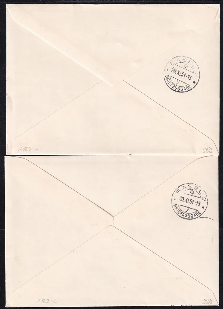 Liechtenstein, Freimarken, FDC, Nr.304A/305B – Bild 2